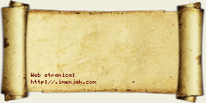 Anđela Tripić vizit kartica